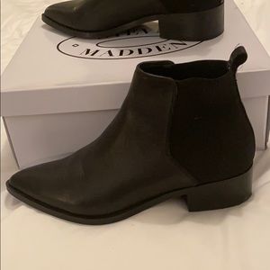 Steve Madden Black Booties